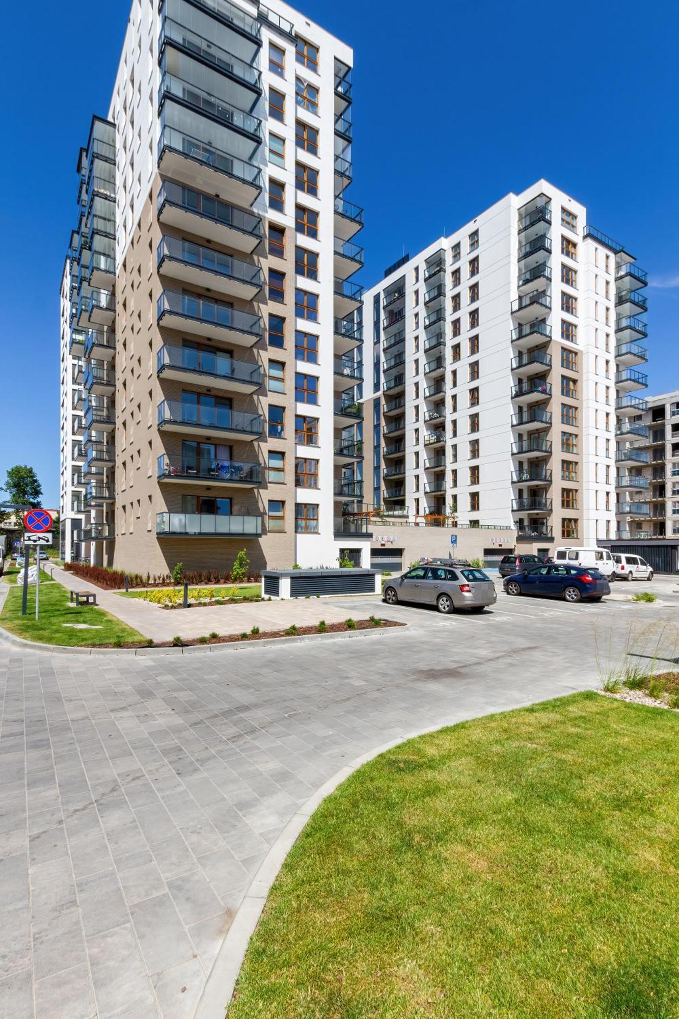 Apartament Z Widokiem Na Morze Obok Parku Millenium W Gdansku By Noclegi Renters מראה חיצוני תמונה