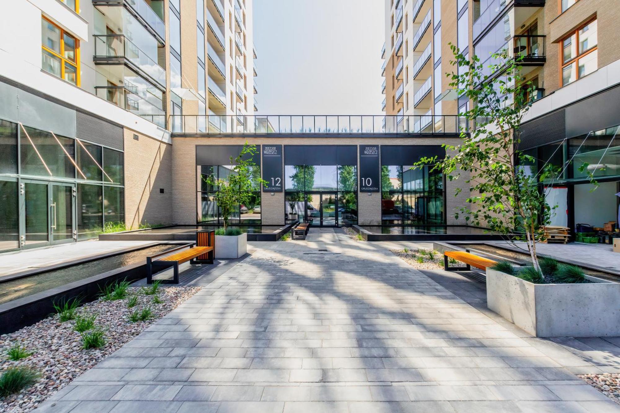 Apartament Z Widokiem Na Morze Obok Parku Millenium W Gdansku By Noclegi Renters מראה חיצוני תמונה