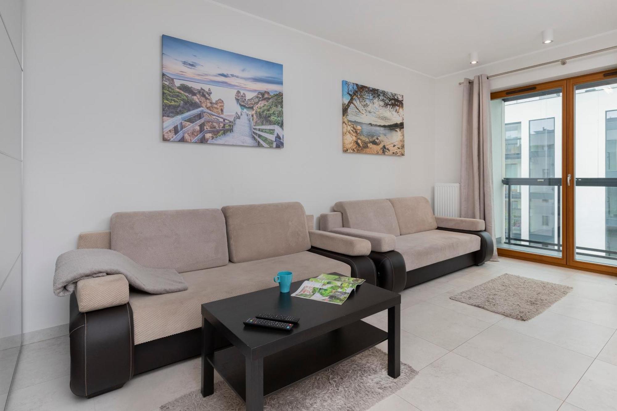 Apartament Z Widokiem Na Morze Obok Parku Millenium W Gdansku By Noclegi Renters מראה חיצוני תמונה